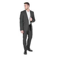 Hugo Boss Men's Black Wool Jacket in Black