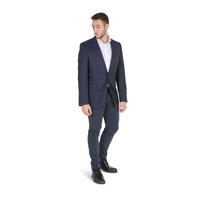Hugo Boss Men's Dark Blue Wool Jacket in Dark blue