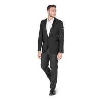 Hugo Boss Men's Black Wool Jacket in Black