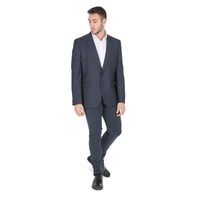 Hugo Boss Men's Dark Blue Wool Blend Mens Jacket in Dark blue