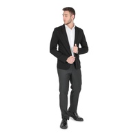 Hugo Boss Men's Black Mens Jacket in Black