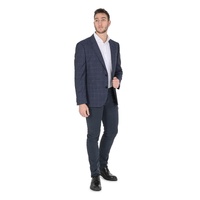 Hugo Boss Men's Dark Blue Wool Jacket in Dark blue
