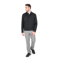 Hugo Boss Men's Blue Wool Blend Jacket in Dark blue