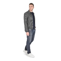 Hugo Boss Men's Polyester Blend Hugo Boss Jacket in Grey