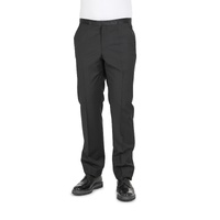 Hugo Boss Men's Black Wool Trousers in Black