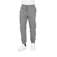 Hugo Boss Men's Cotton blend medium grey pants in Grey