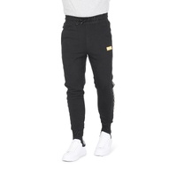 Hugo Boss Men's Cotton Mens Black Pants in Black