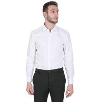 Hugo Boss Men's Cotton Mens Shirt in White