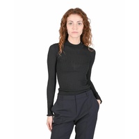 Hugo Boss Women's Black Knit Sweater in Black