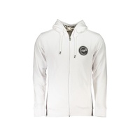 Cavalli Class Men's White Cotton Sweater