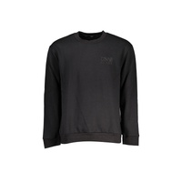 Cavalli Class Men's Black Cotton Sweater