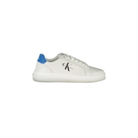 Calvin Klein Men's White Polyester Sneaker