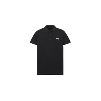 Diesel Men's Black Cotton Polo Shirt