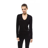 Montana Blu Women's Black Wool Sweater