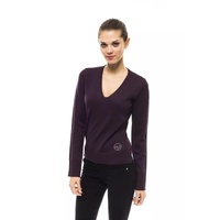 Montana Blu Women's Purple Wool Sweater