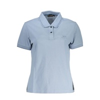 Napapijri Men's Light Blue Cotton Polo Shirt