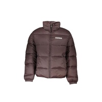 Napapijri Men's Brown Polyamide Jacket