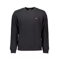 Napapijri Men's Black Cotton Sweater