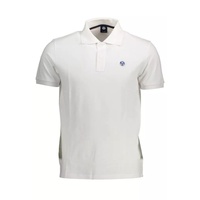 North Sails Men's White Cotton Polo Shirt