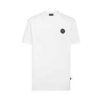 Plein Sport Men's White Cotton T-Shirt