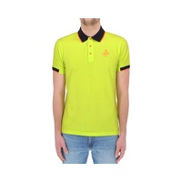 Refrigiwear Men's Yellow Cotton Polo Shirt