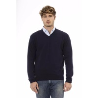 Sergio Tacchini Men's Blue Wool Sweater