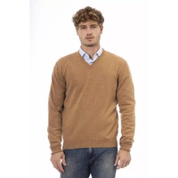 Sergio Tacchini Men's Beige Wool Sweater
