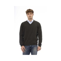 Sergio Tacchini Men's Green Wool Sweater