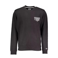 Tommy Hilfiger Men's Black Cotton Sweater