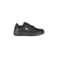 Tommy Hilfiger Women's Black Polyester Sneaker