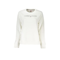Tommy Hilfiger Women's White Cotton Sweater