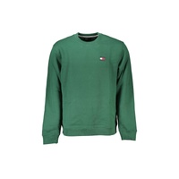Tommy Hilfiger Men's Green Cotton Sweater