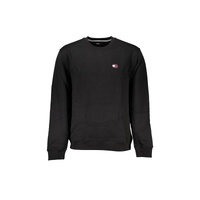 Tommy Hilfiger Men's Black Cotton Sweater