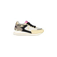 US POLO ASSN Women's Beige Polyester Sneaker