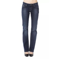 Ungaro Fever Women's Blue Cotton Jeans & Pant