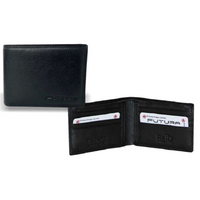 Futura Mens RFID Protected Slim Genuine Leather Wallet