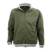 Identitee Mens Varsity Track Suit Top Jacket Jumper Long Sleeve Sunset Urban Casual