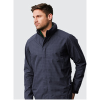 Mens Quantum Windproof Jacket Coat Winter Blazer with Hood - Graphite