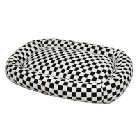 Dog Bed Calming Pet Plush Bed Soft Washable Bed