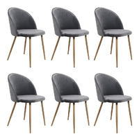 6x Dining Chairs Seat French