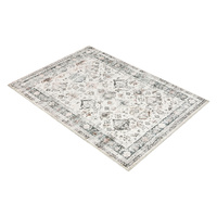 Marlow Floor Rug Vintage Short Pile Washable Carpet Soft Plush Non Slip