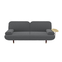 CONVERTIBLE SOFABED WITH USB CHARGE AND SIDE TABLE