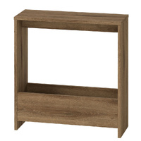 Side Table with Magazine Rack Small End Table