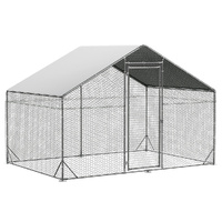 Large Metal Walk-in Chicken Coop Cage