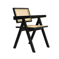 1x Wicker Armchair Dining Chair