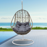 Arcadia Furniture Rocking Egg Chair - Oatmeal Grey