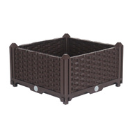 Elevated Raised Garden Bed Plants Vegetable Herb Flower Outdoor Plastic Planter Box Elevated Garden Beds Range 2