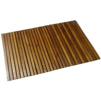 Acacia Bath Mat 80 by 50 cm