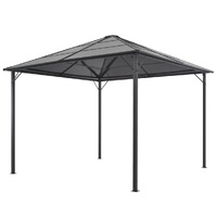 Gazebo with Roof Aluminium