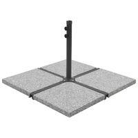 Umbrella Weight Plates 4 pcs Grey Granite